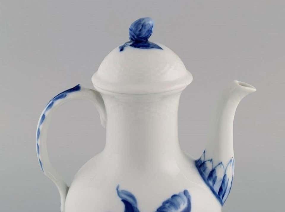 Royal Copenhagen Blue Flower Braided Coffee Pot, Model Number 10/8189 photo Home Decor