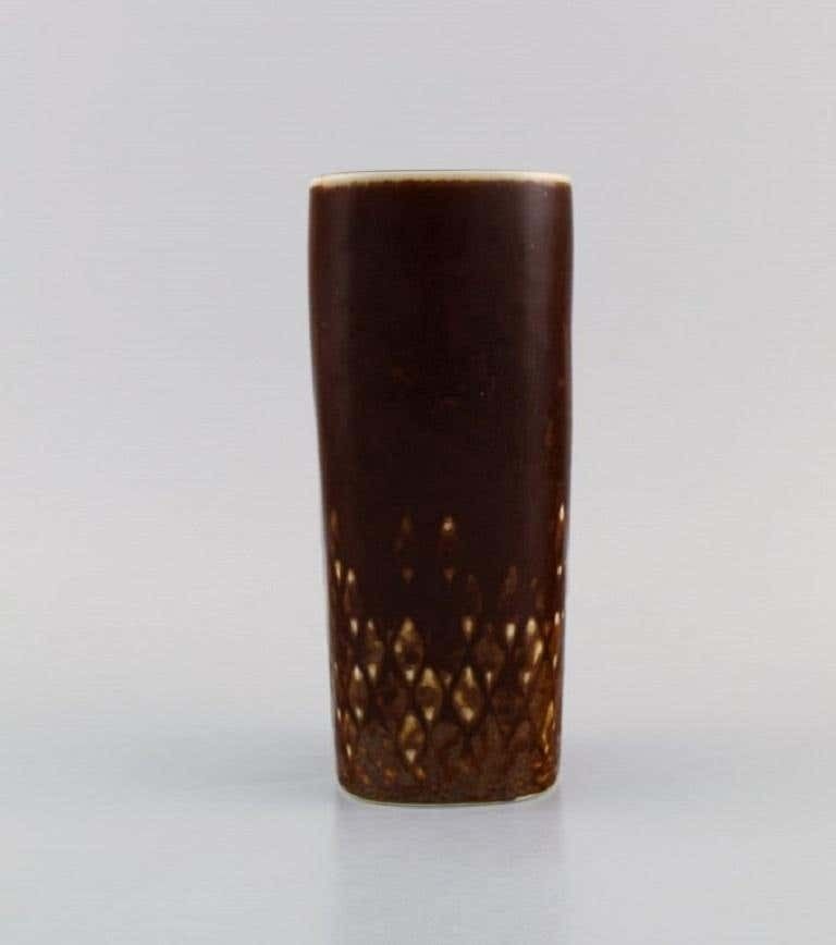 Carl Harry Stålhane For Rörstrand, Vase In Glazed Ceramics photo for sale