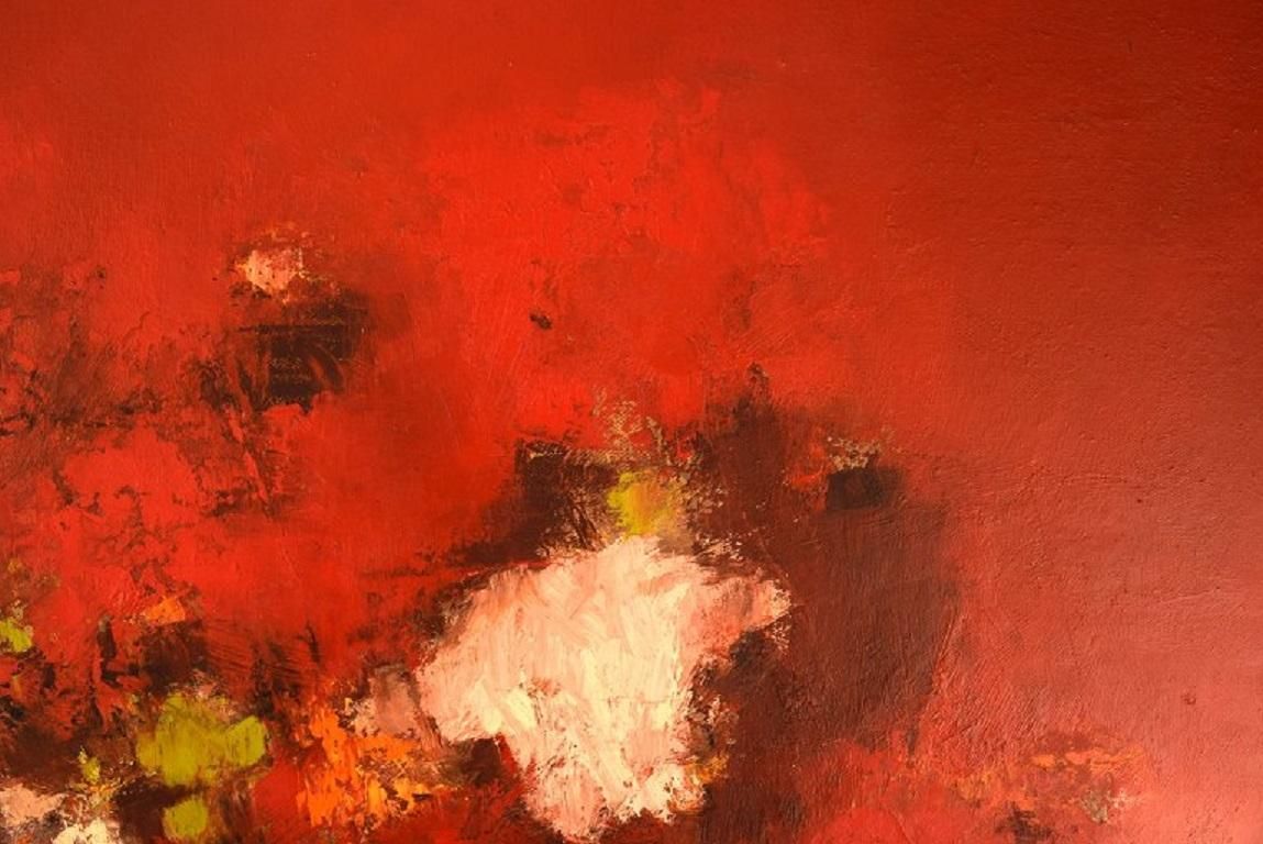 Veikko Kallinen Finland Abstract Composition Oil On Canvas photo Art
