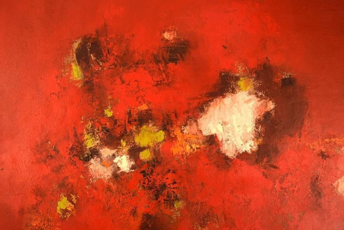 Veikko Kallinen Finland Abstract Composition Oil On Canvas photo vinterior