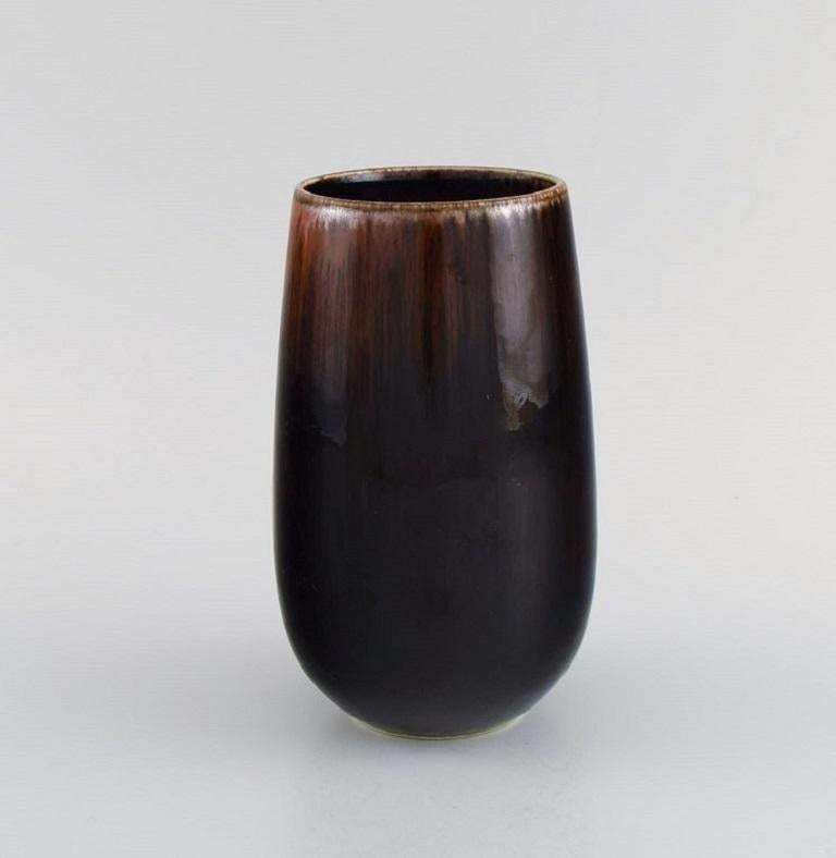 Carl Harry Stålhane For Rörstrand, Vase In Glazed Ceramics photo furniture