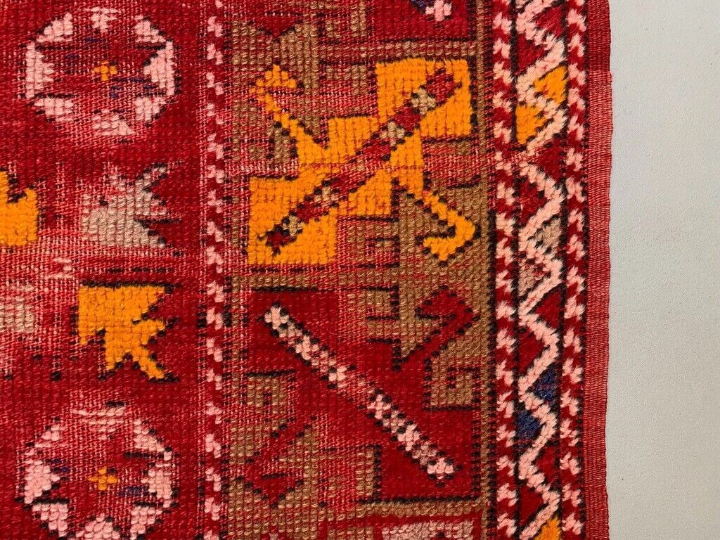 Vintage Western Turkish Rug Oriental 173x126 Cm Tribal Medium Carpet, photo vintage