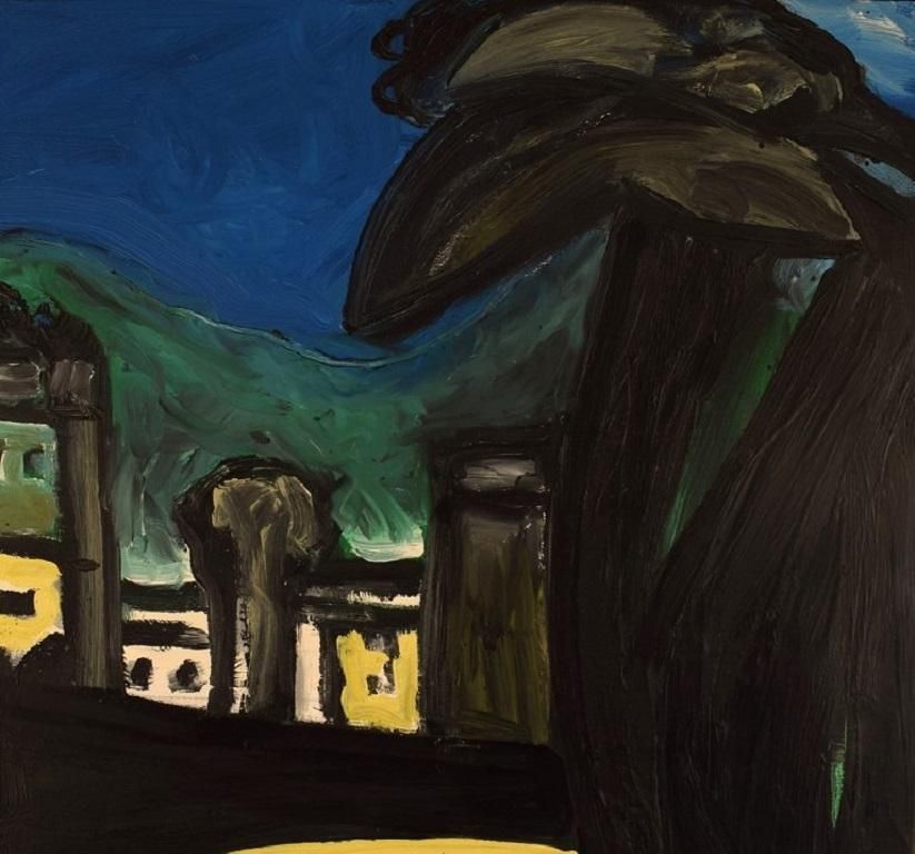 Michel Chapuis Listed French Artist Oil On Canvas Landscape photo buy