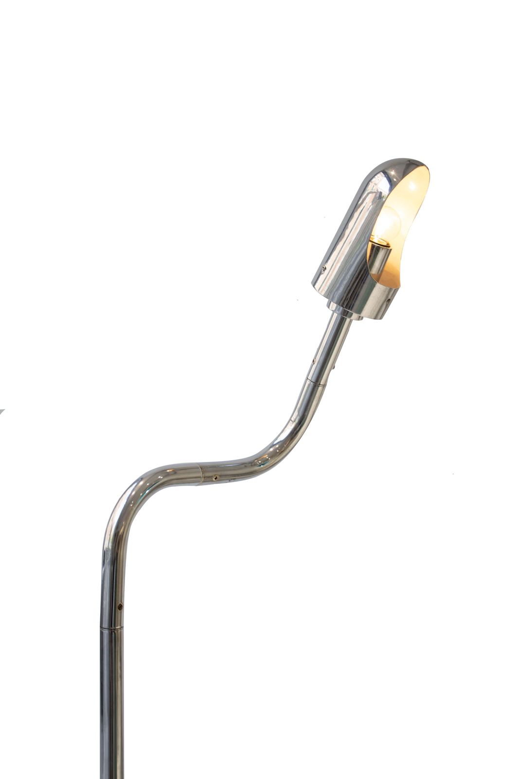 Mid Century Modern Chromed Tube`space Age´Floor Lamp, Italy, 1960 photo 1338.0