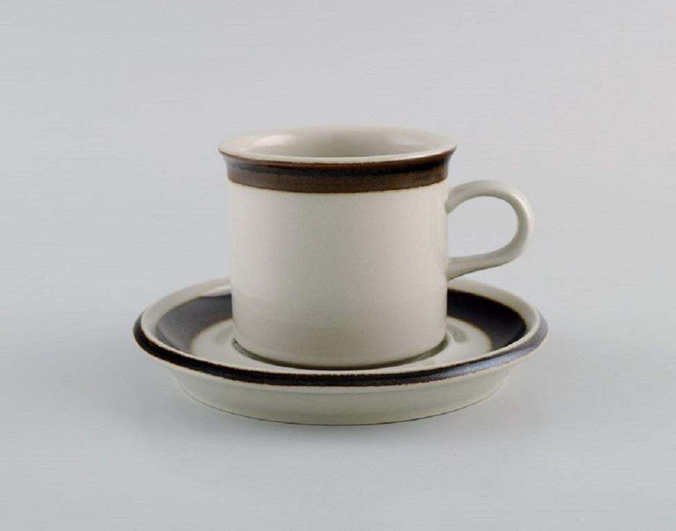 Anja Jaatinen Winqvist For Arabia Five Karelia Coffee Cups With Saucers photo furniture