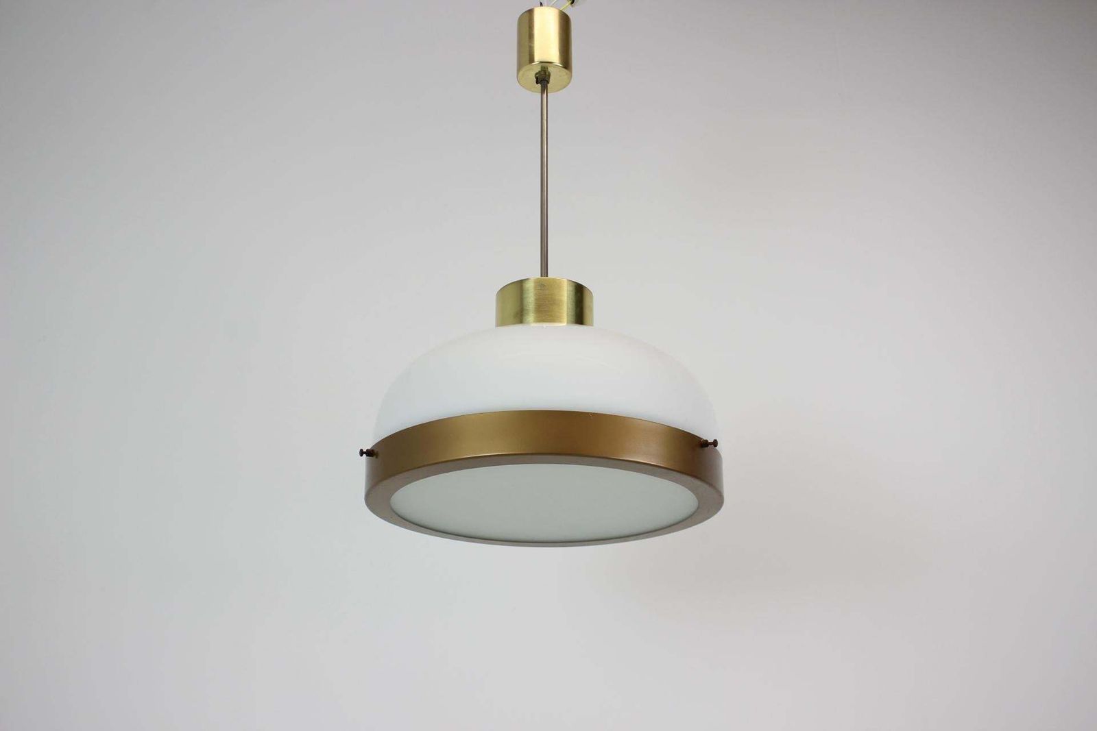 Mid Century Glass Chandelier Kamenicky Senov 1970's photo for sale
