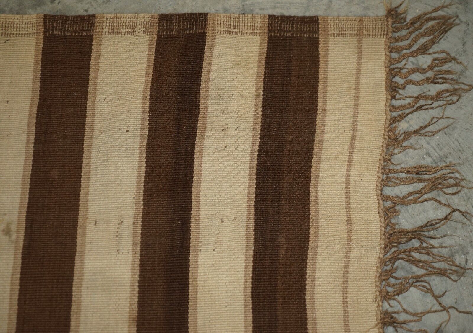 Antique Distressed 1880 Huge Handwoven American Indian Carpet Rug photo Textiles