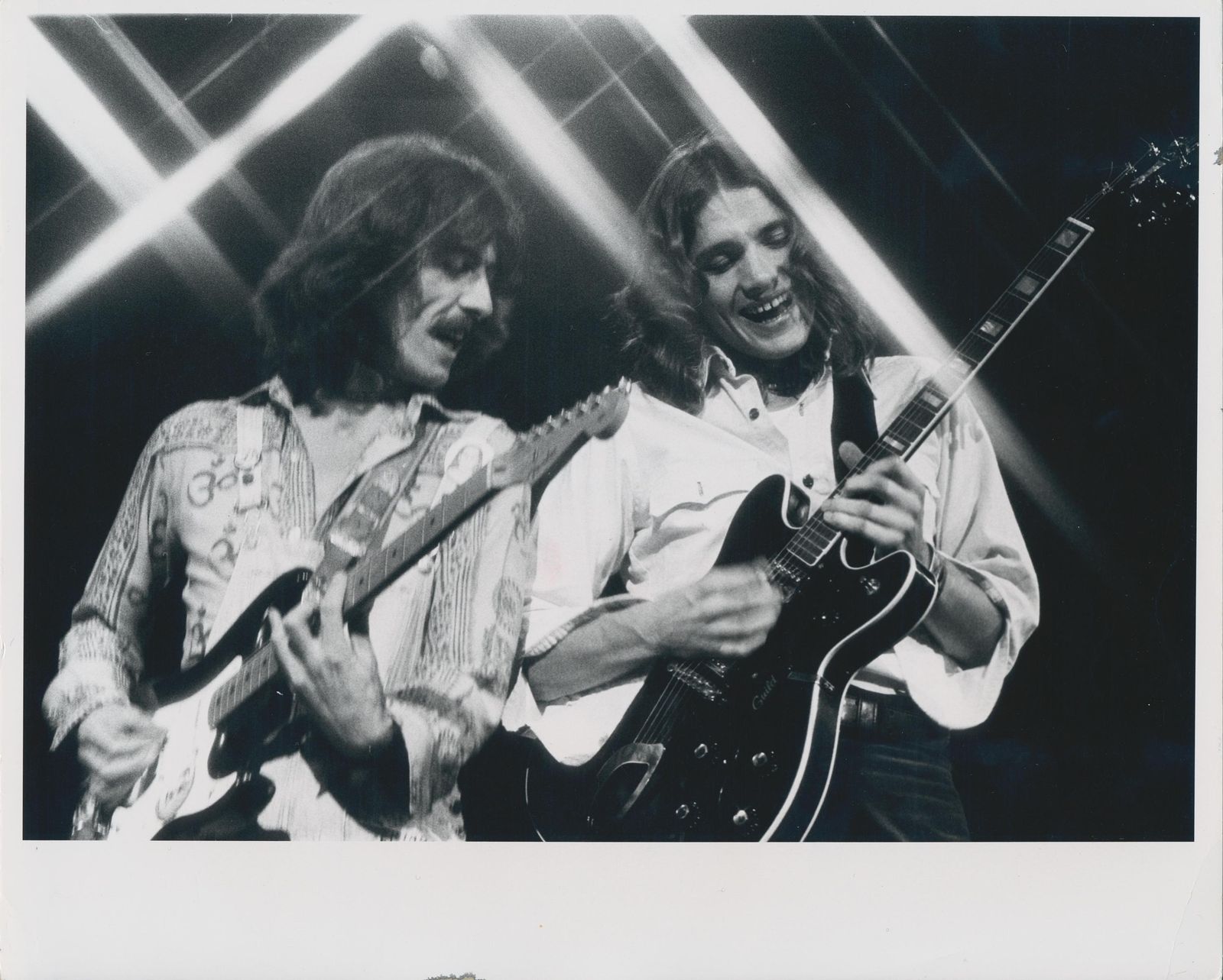 Henry Grossman George Harrison, Robin Ford, Black And White Photography, Circa 1970
