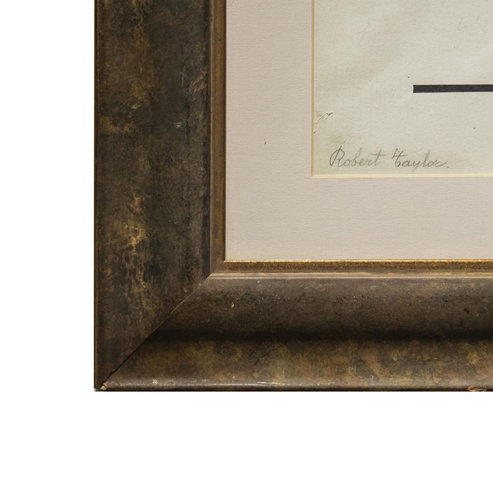 Robert Taylor Original Handrawing Portrait By Mármol, Spain, 1939 photo for sale