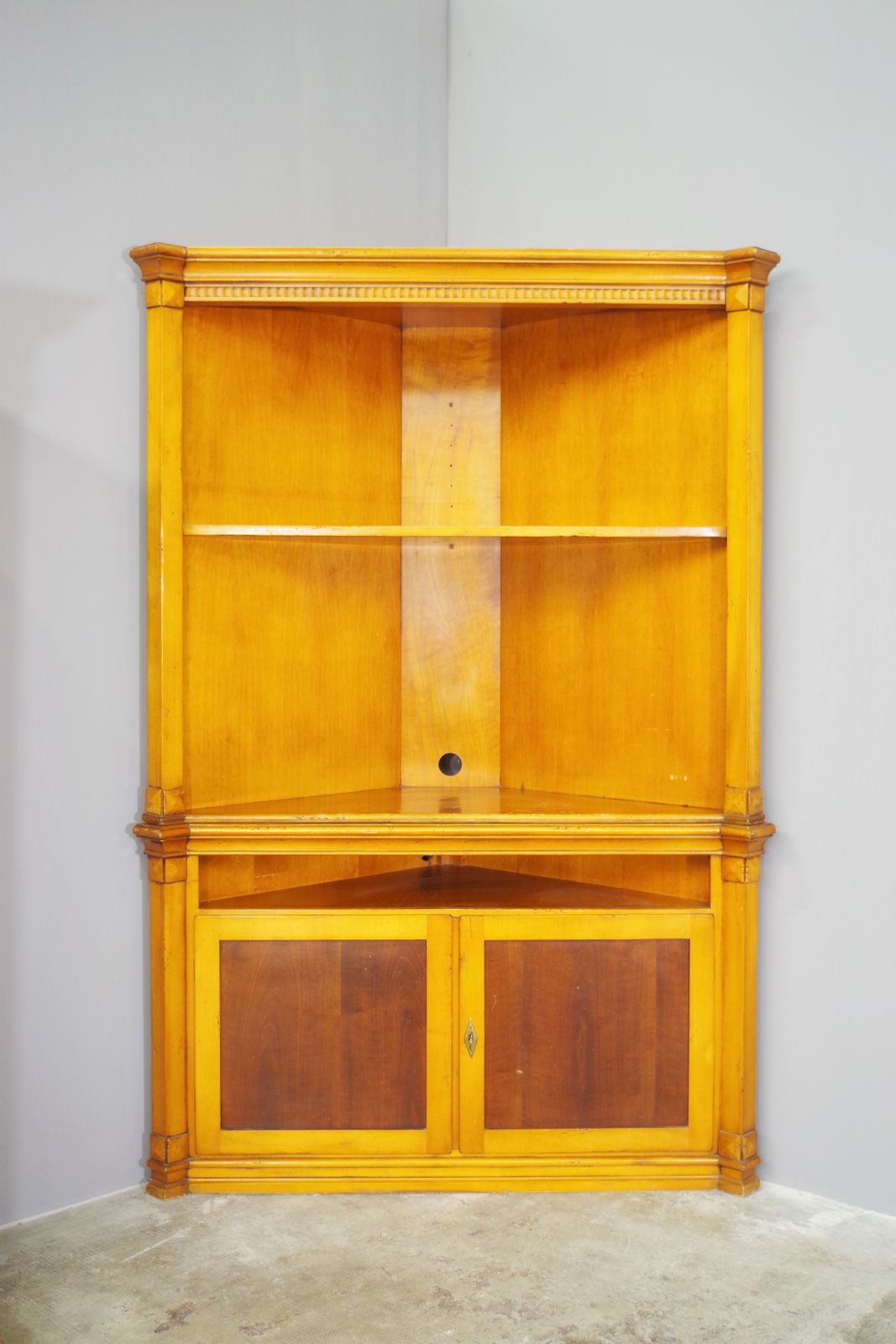Corner Furniture In Beech From The 1980s