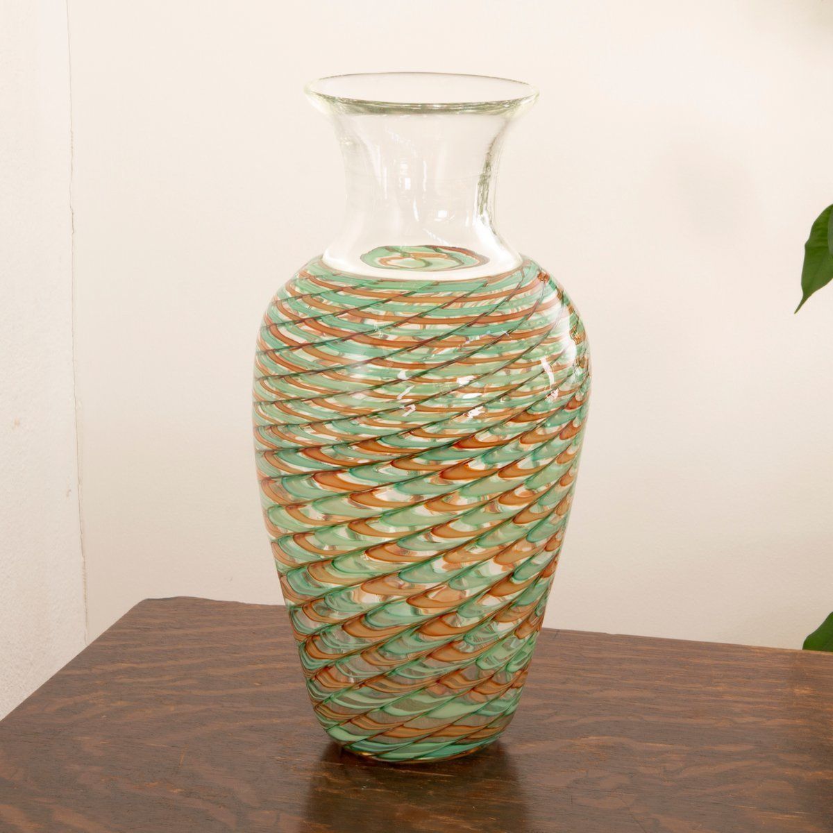 photo for sale Phoenician Vase In Murano Glass By Archimede Seguso
