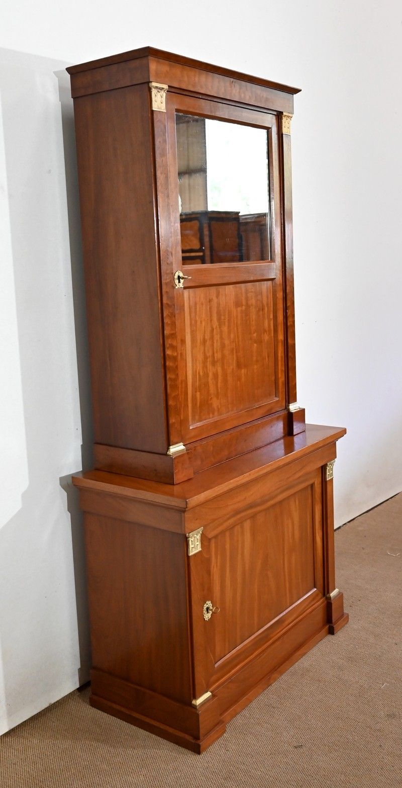 Two Body Furniture With Withdrawal In Mahogany Directoire Style photo furniture