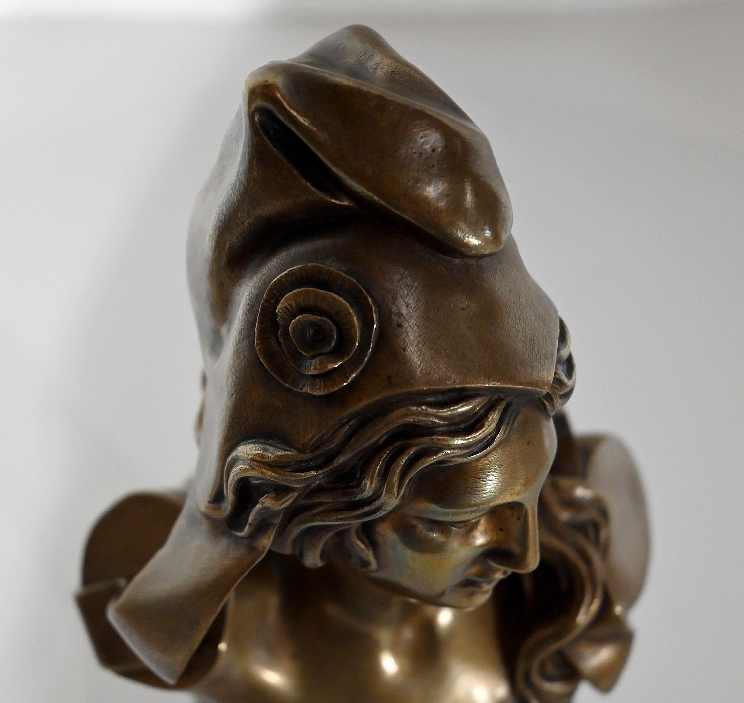 Bust Of Marianne In Bronze  Early 20th Century photo buy