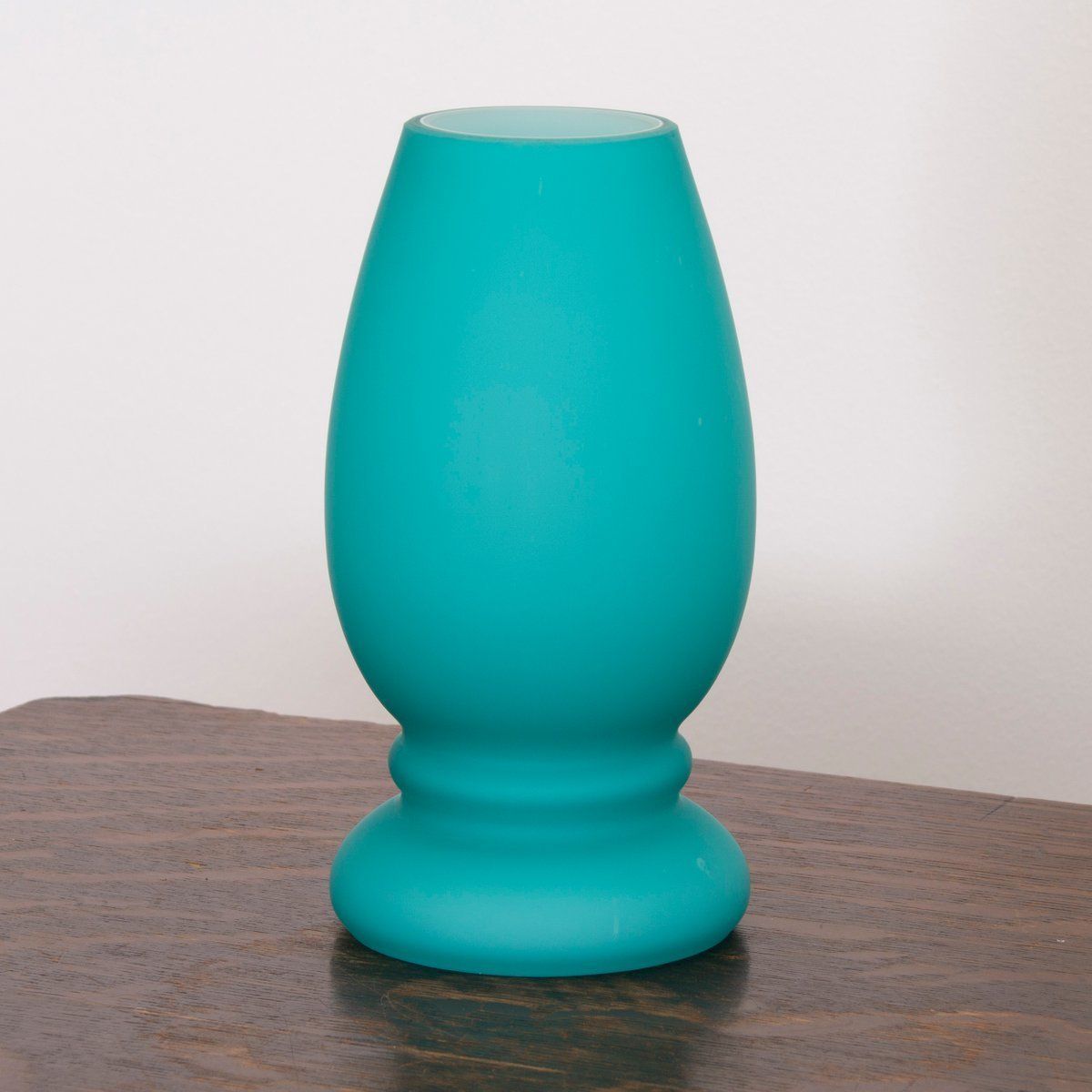 Italian Satin Murano Glass Mushroom Table Lamp From Giesse Milan photo furniture