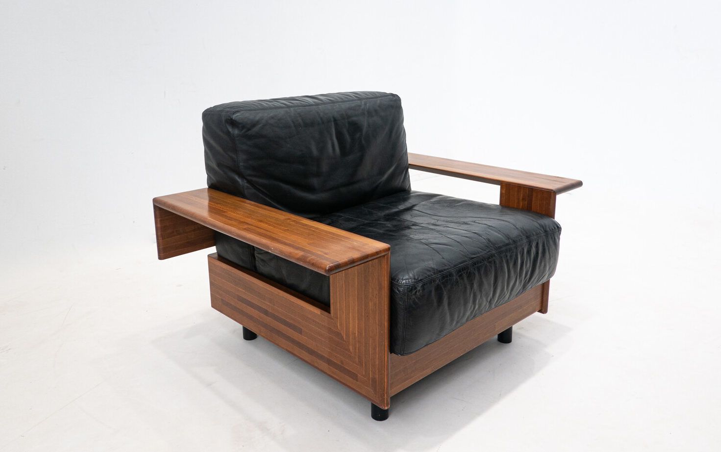 Mid Century Modern Armchair In The Style Of Tobia Scarpa