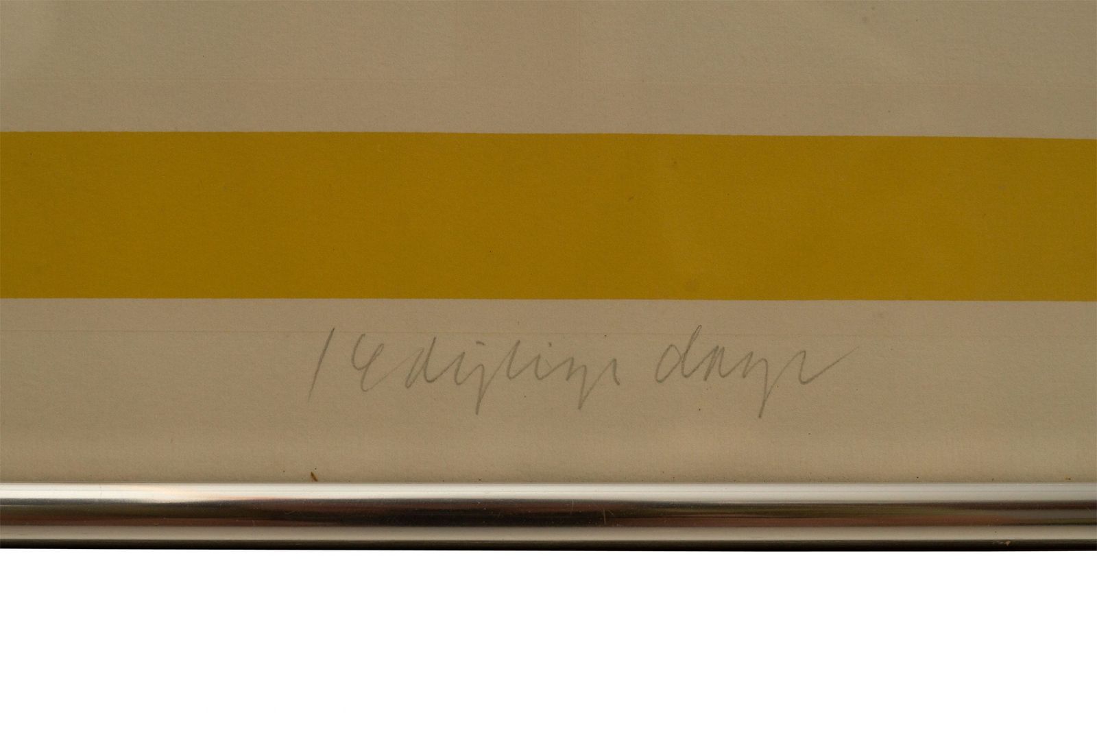Lithograph Ole Kortzau, 1970s Copenhagen photo buy
