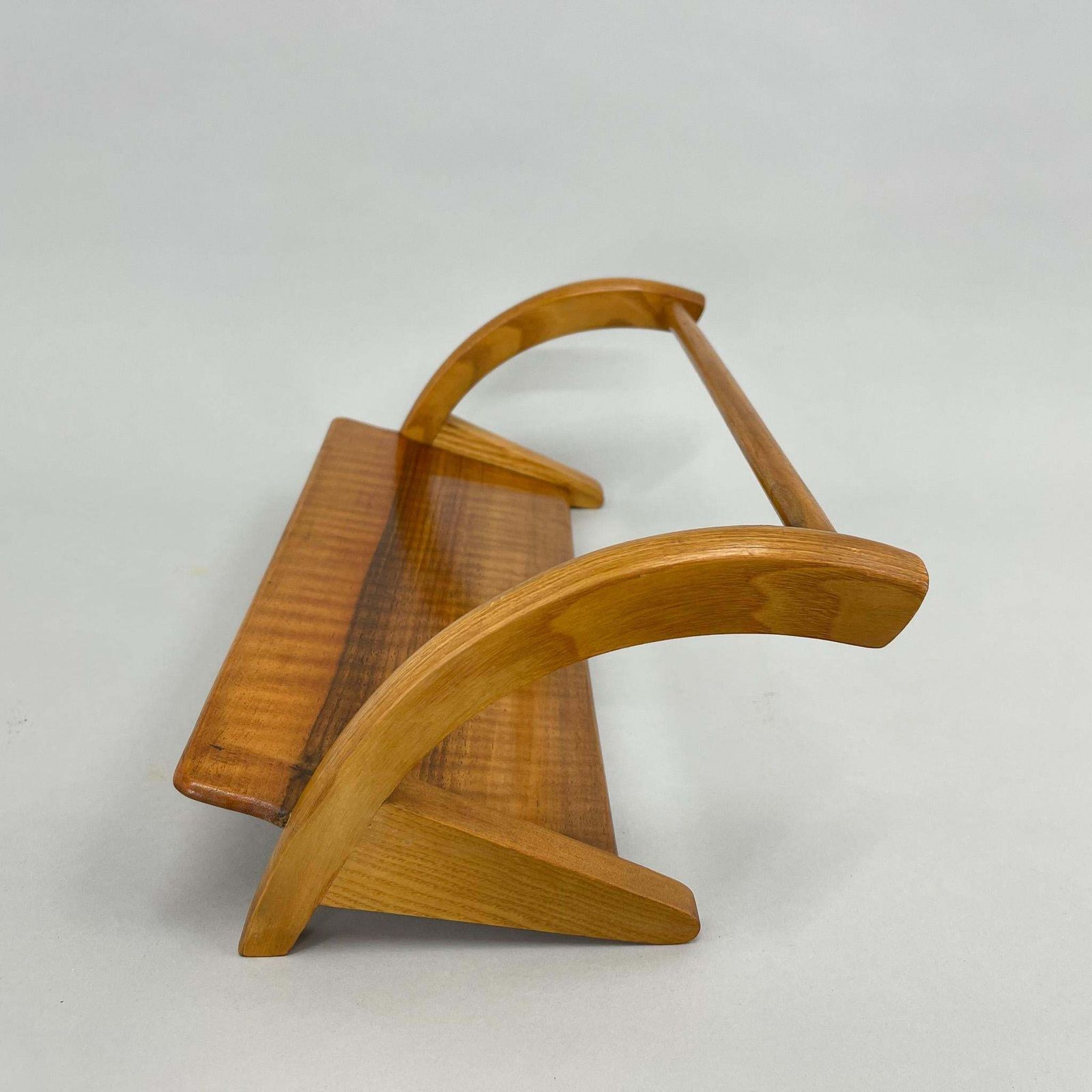 1970's Unique Book Stand Shelf By Uluv, Czechoslovakia photo 385.0