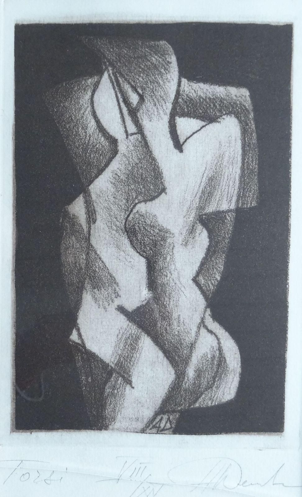 Aleksandrs Dembo Torsos. VIII / XII. Etching On Paper