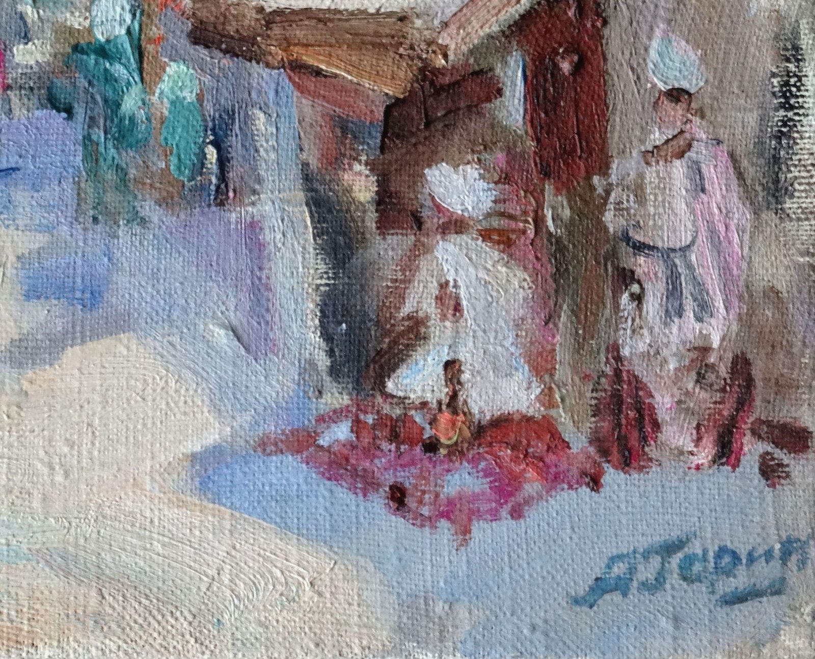 Aleksey Garin Bukhara. 1995, Oil On Canvas, photo furniture