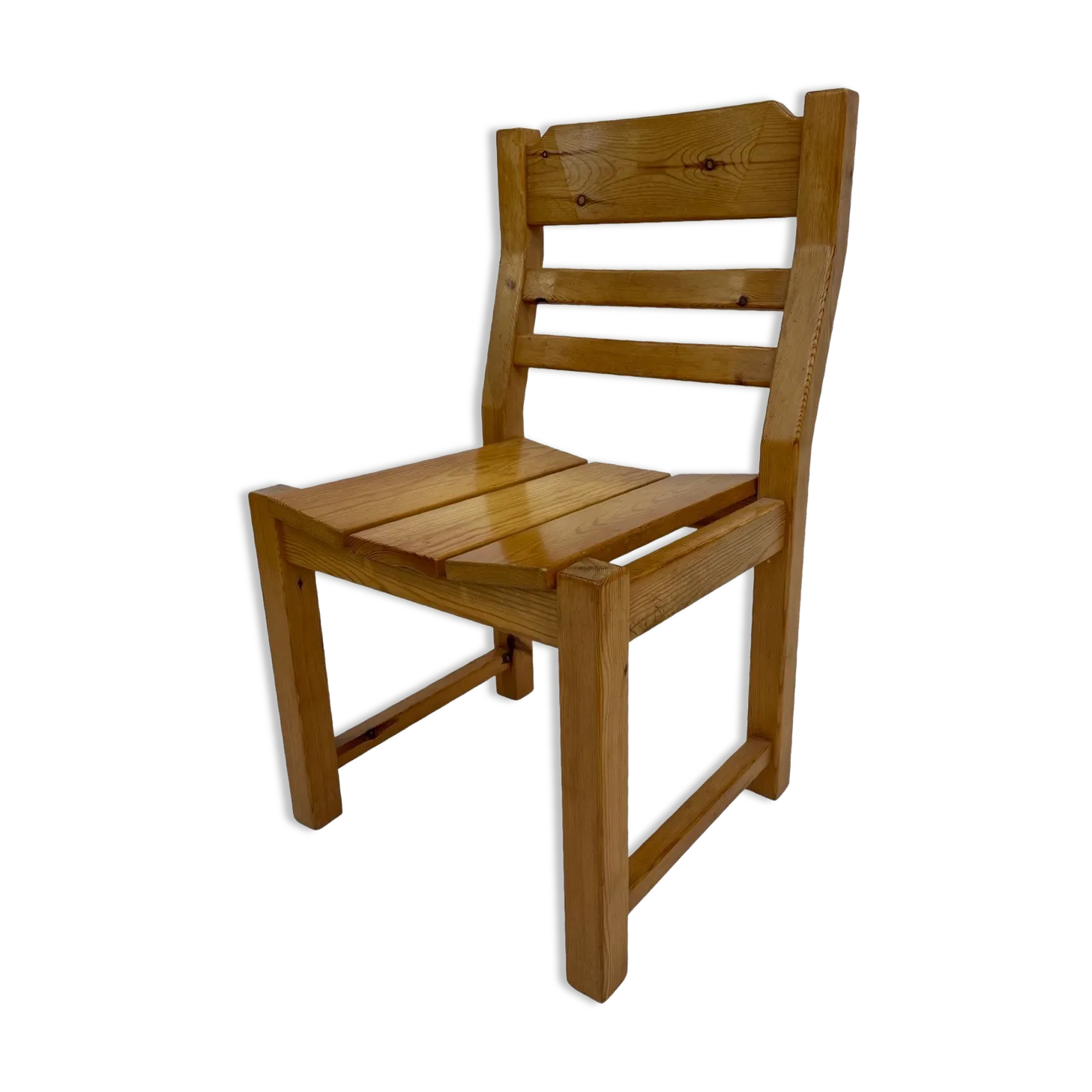 Vintage Minimalist Design Dining Chair From The 70s