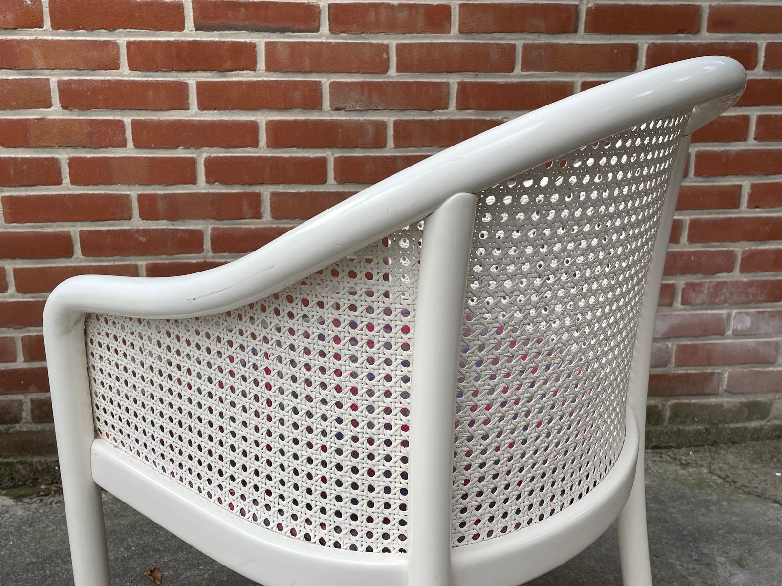 photo buy Vintage Cane Armchair 80, 1980s