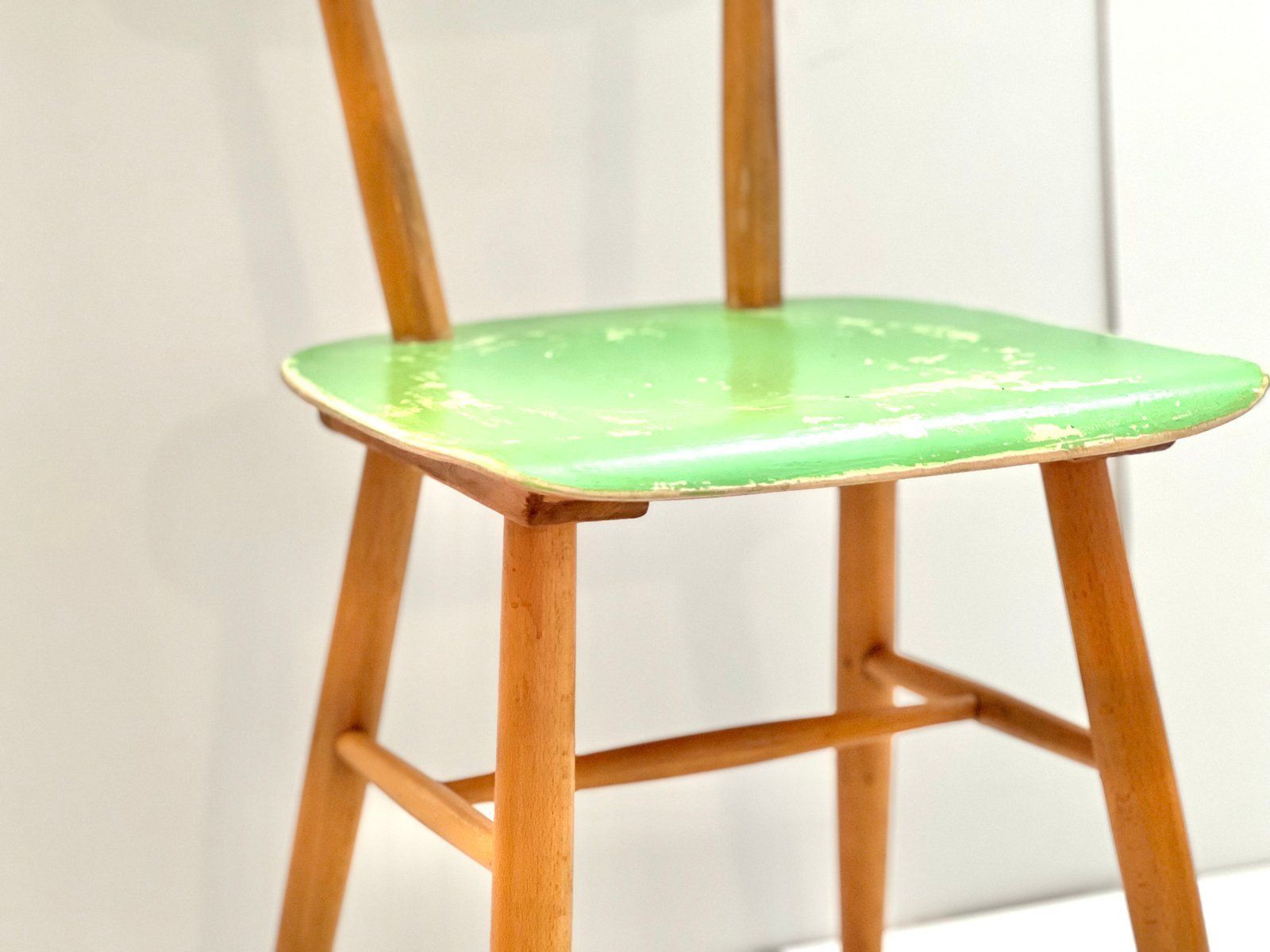 Meubels Eetkamerstoelen Van Ton, Ca. Jaren 1960, Set Van 4 photo