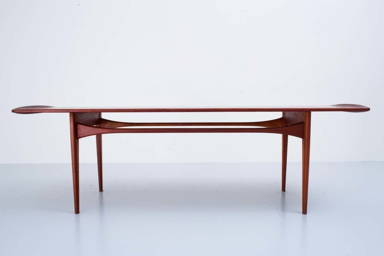 Tove & Edvard Kindt Larsen Teak Salontafel Voor France & Daverkosen, Denemarken photo furniture