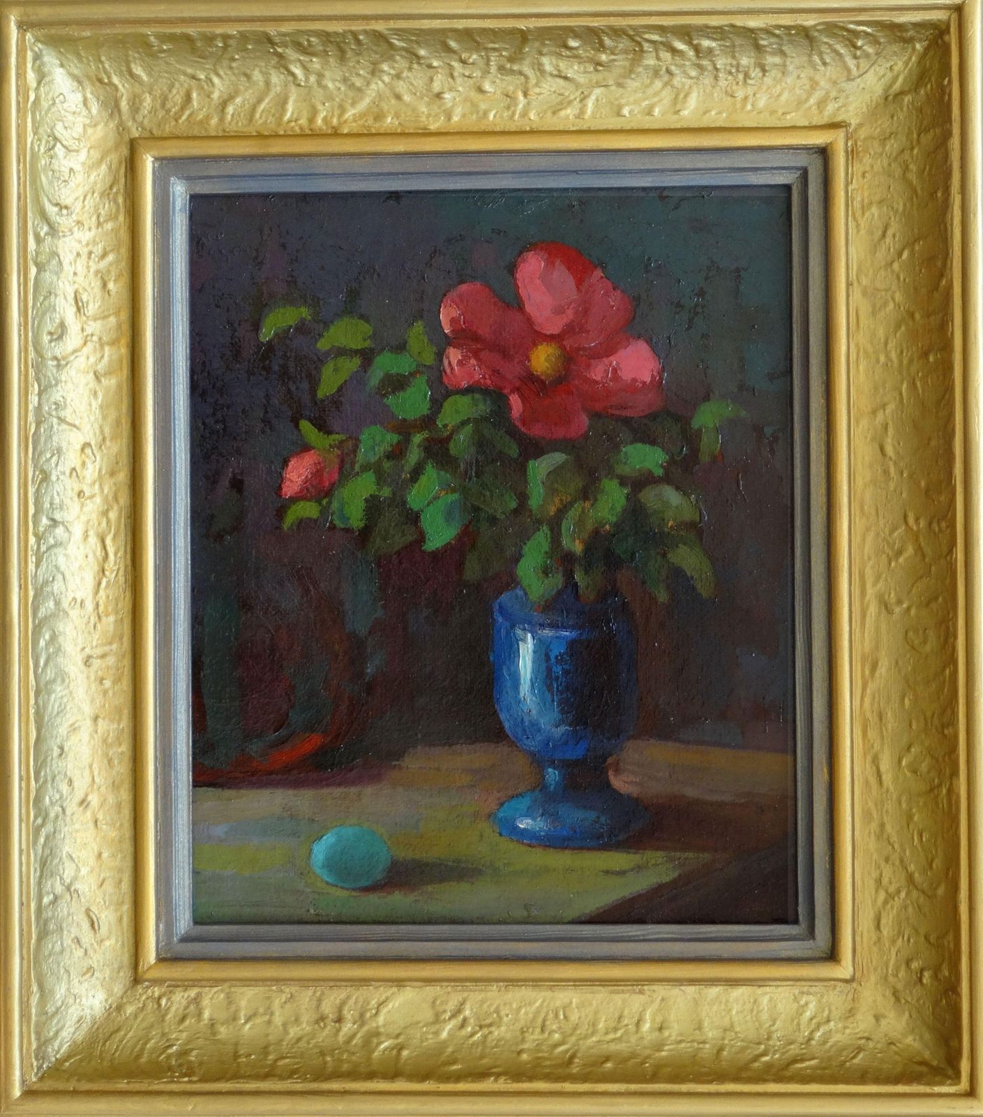 Nikolay Kulainis Rosehip. Oil On Cardboard photo furniture
