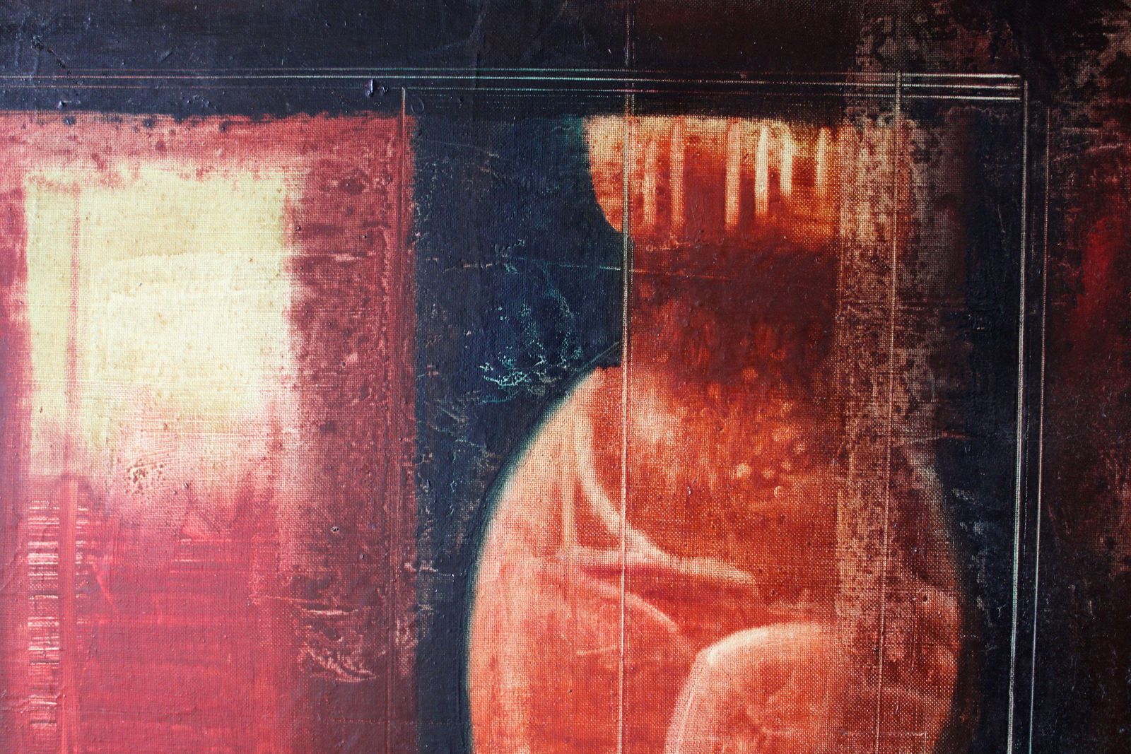 Juris Zvirbulis Transcendental Vision. Oil On Canvas, photo Art