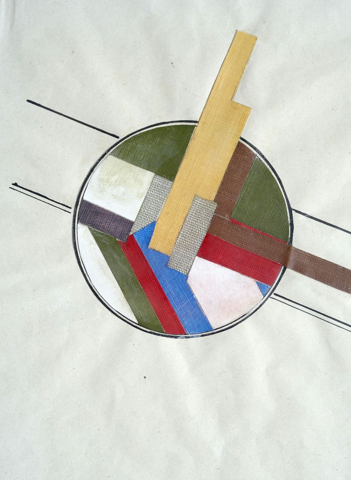 Gustav Klucis Suprematist Composition. Paper/Gouache 1919 photo furniture