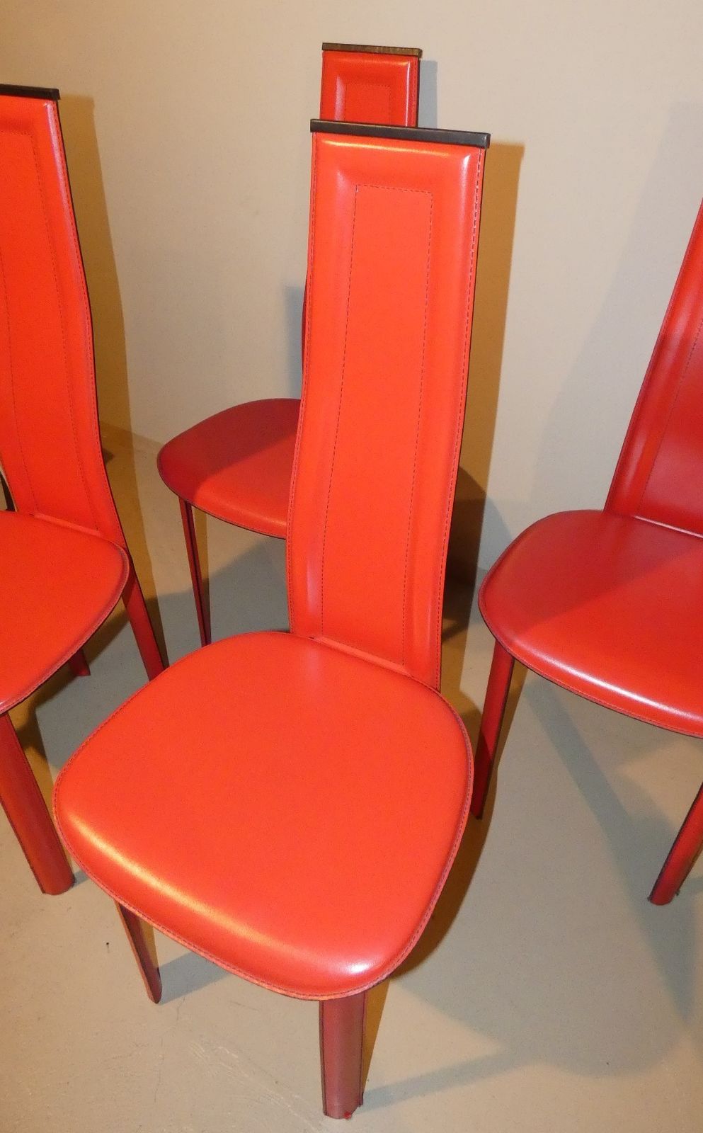 Set Of 4 1980s "Alice" Chairs Attributed To Giorgio Cattelan For Cattelan photo furniture
