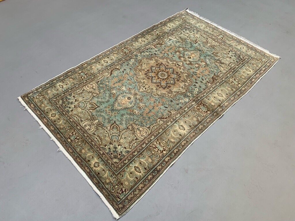 Vintage Turkish Rug 205x120 Cm Shabby Carpet Central Anatolian Medium photo Textiles