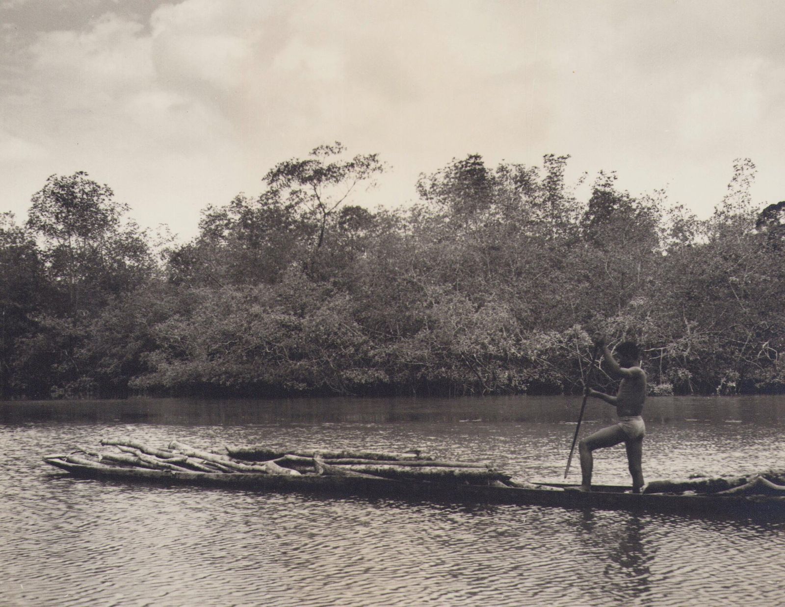 Hanna Seidel Colombia, Buenaventura, Black And White Photograph, 1960s,  Circa 1960s