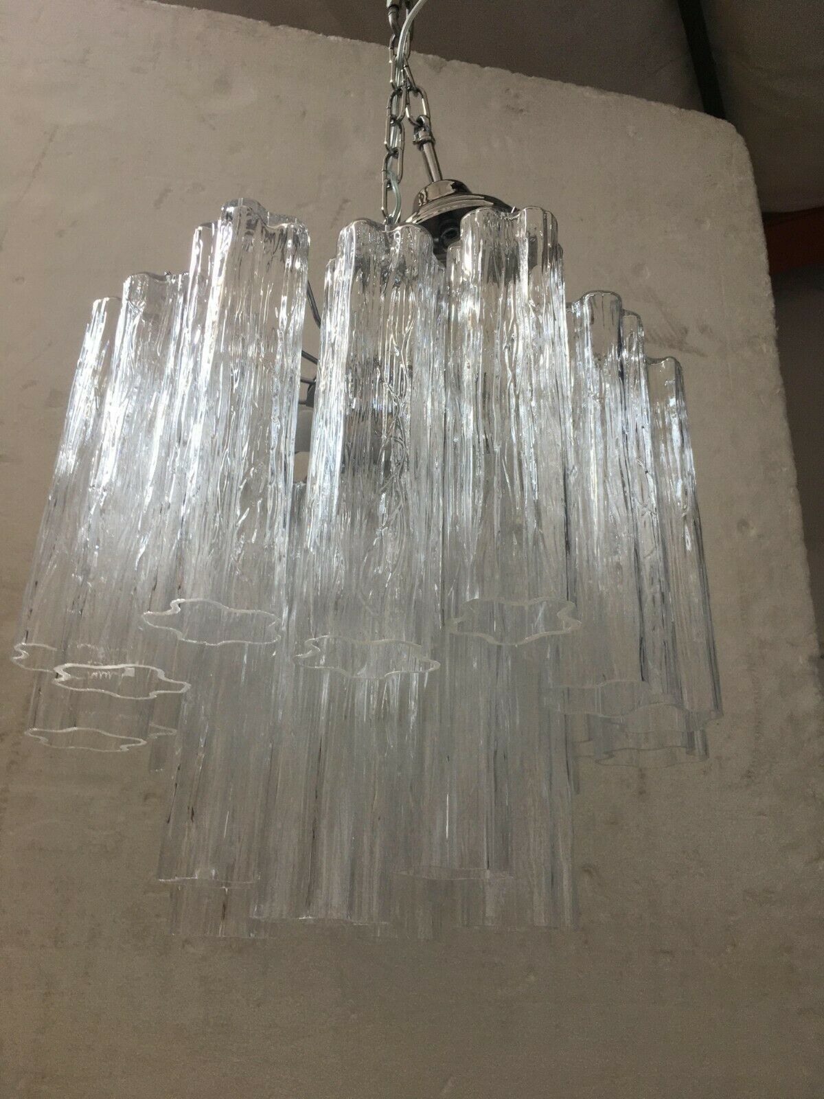 Impressive Murano Glass Sputnik Chandelier Like Mazzega Zuccheri Venini Barovier Style photo Lighting