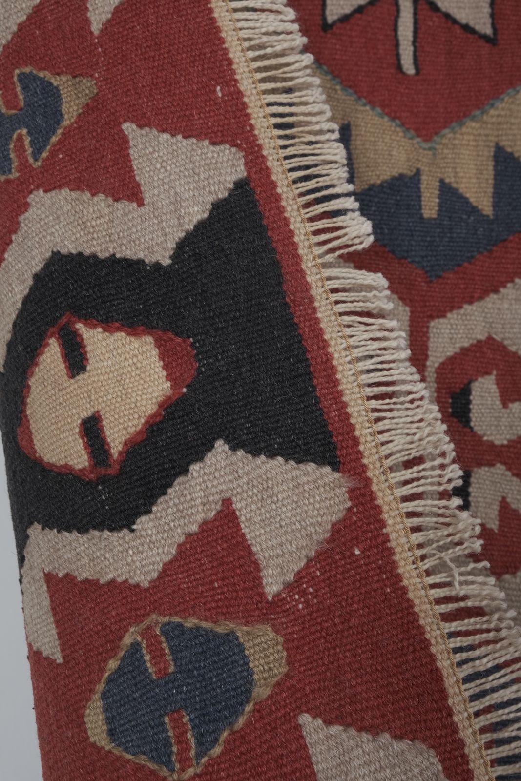 Vintage Geometrical Turkish Kilim Rug 3'10'' X 5'7'' photo 590.0