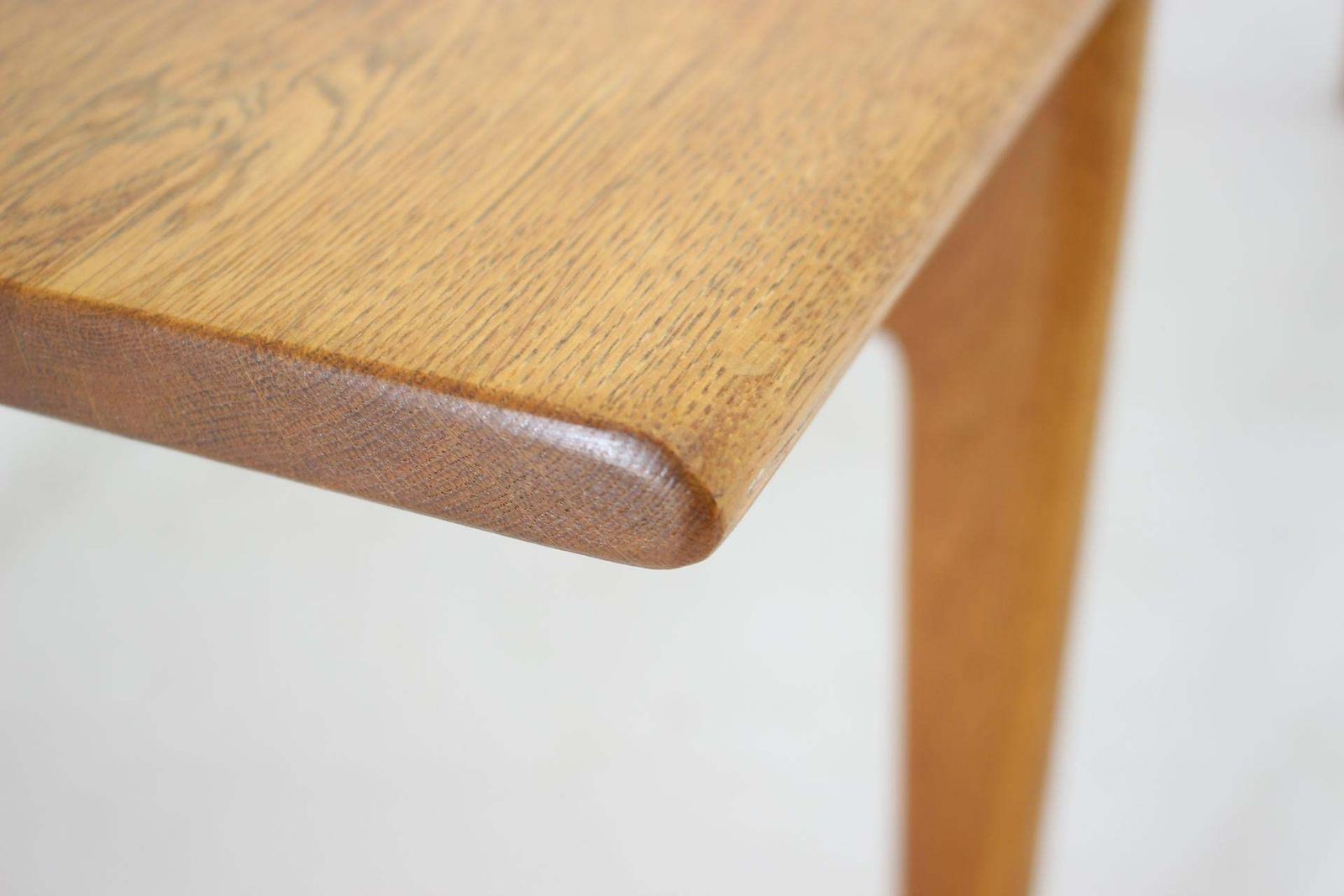 photo vinterior 1960s Hans J Wegner Solid Oak Coffee Table 'At 15' For Andreas Tuck, Denmark