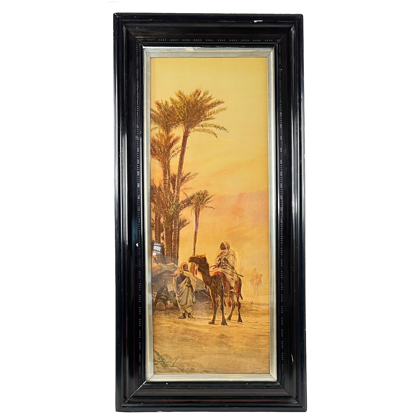 Large Set Of Four Orientalist Prints, Otto Pilny (1866 – 1936) photo for sale