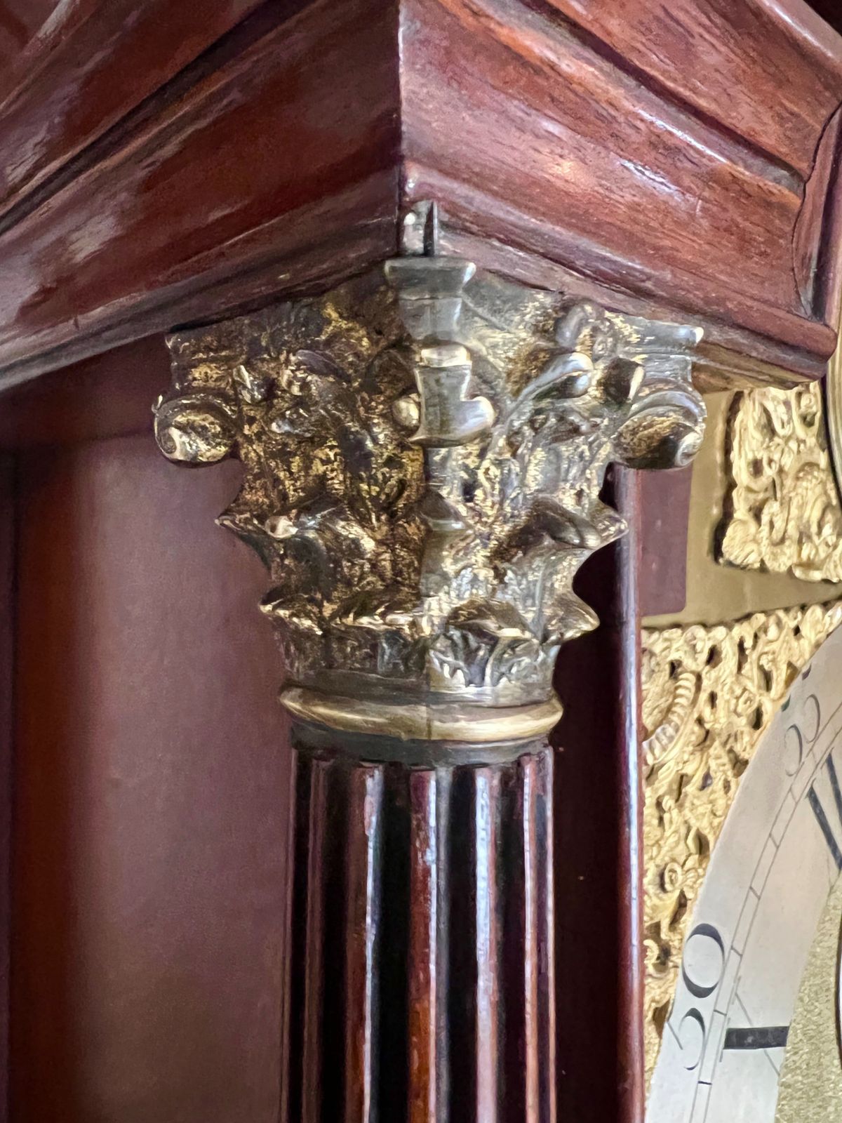 George III London 8 Day Longcase Clock By Joseph Lum photo vinterior