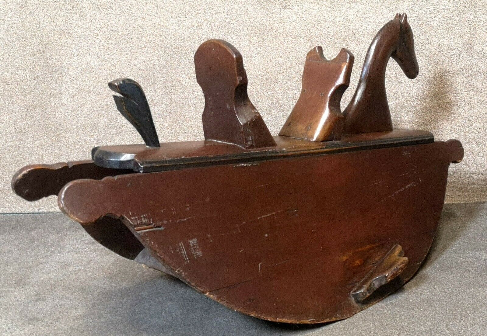 Folk Art Rocking Horse Circa 1880 photo buy
