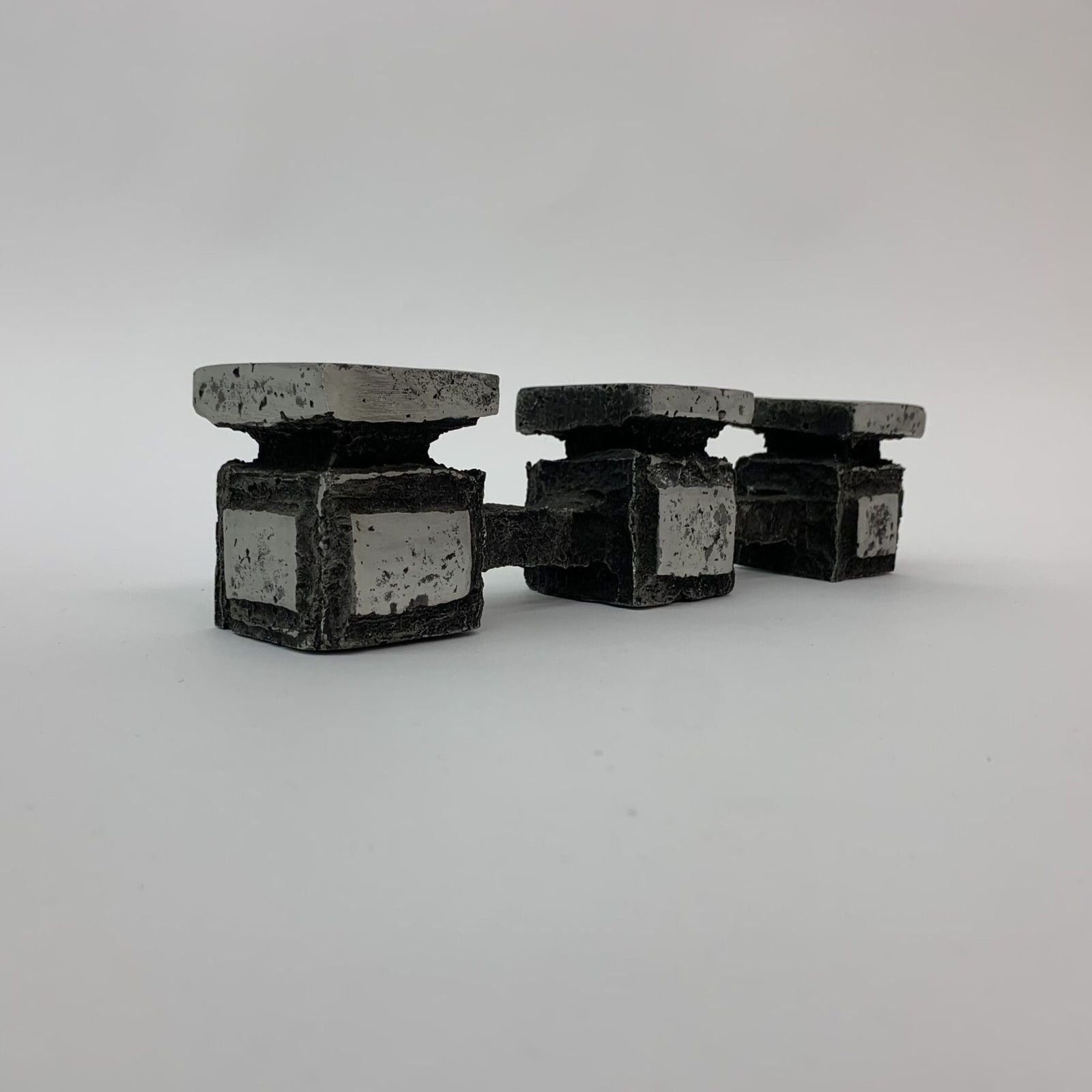 Mid Century Design Brutalist Kandelaar, Jaren 1970 photo vinterior