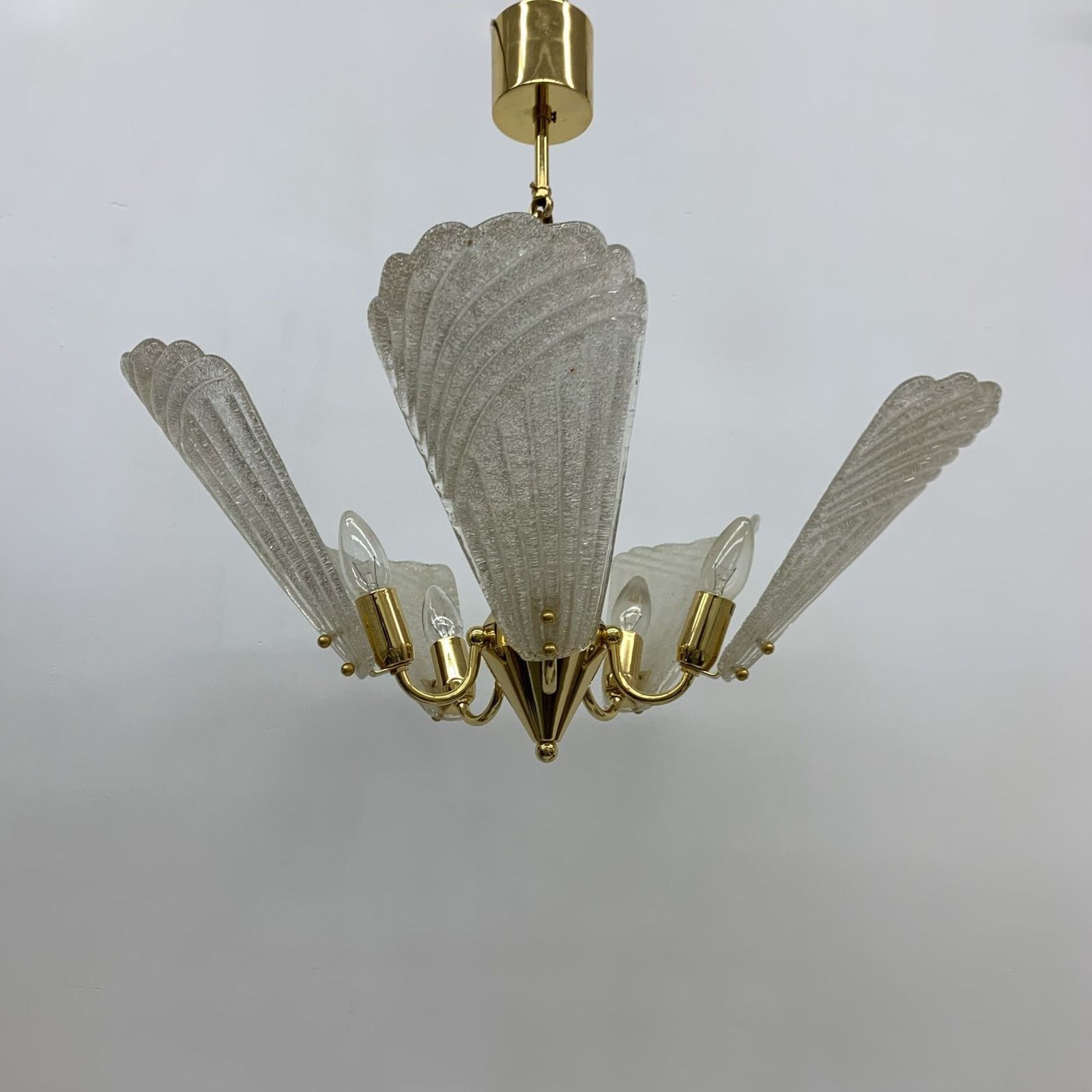 photo buy Italian Murano Glass Chandelier Hollywood Regency Design , 1970’s