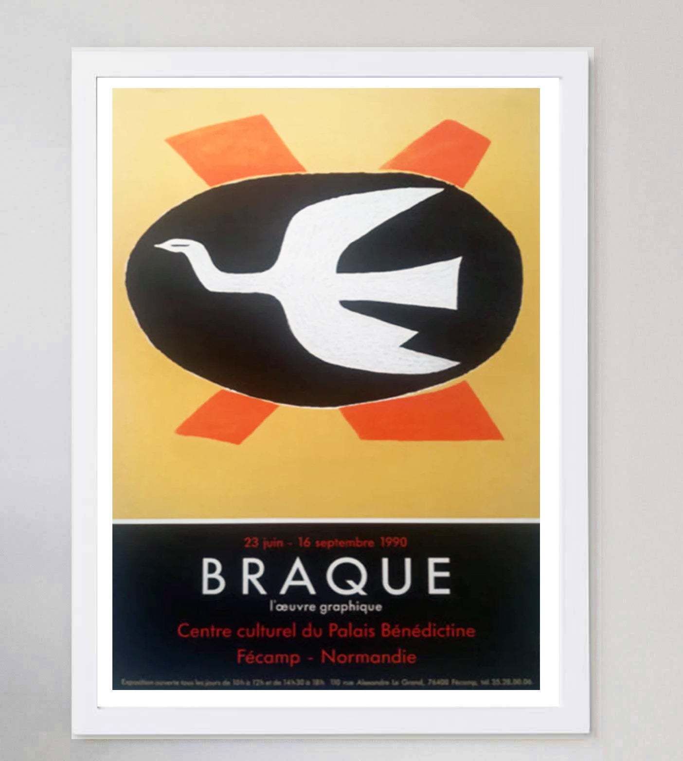 Georges Braque   Palais Benedictine Original Vintage Poster photo for sale