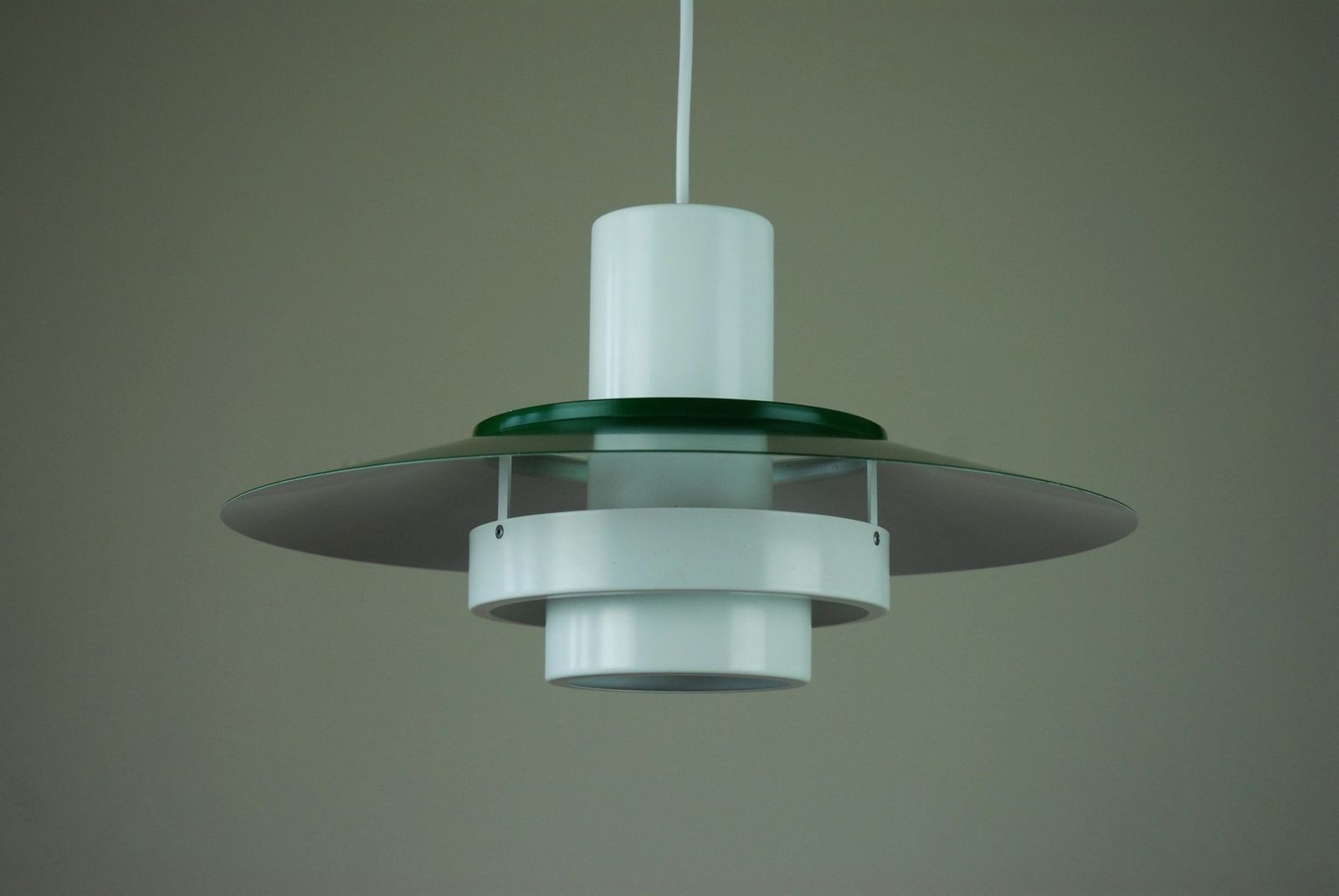 Lighting Falcon Pendant Lamp By Andreas Hansen For Fog & Mørup, Denmark, 1960s photo