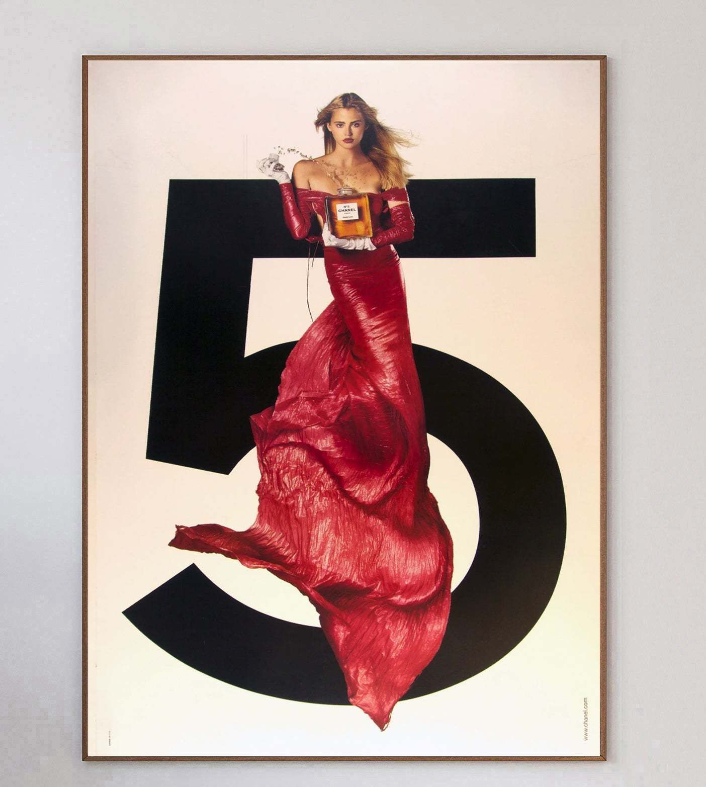 Chanel No.5   Estella Warren Original Vintage Poster photo 618.0