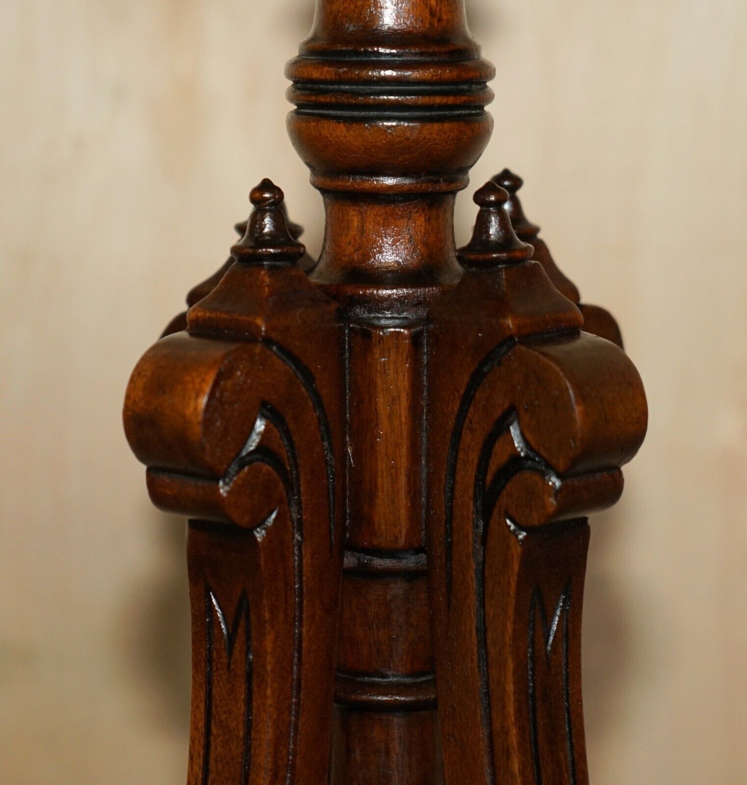 Editors Choice Most Popular Fossil Marble Top Antique Side End Lamp Wine Table photo 3950.0