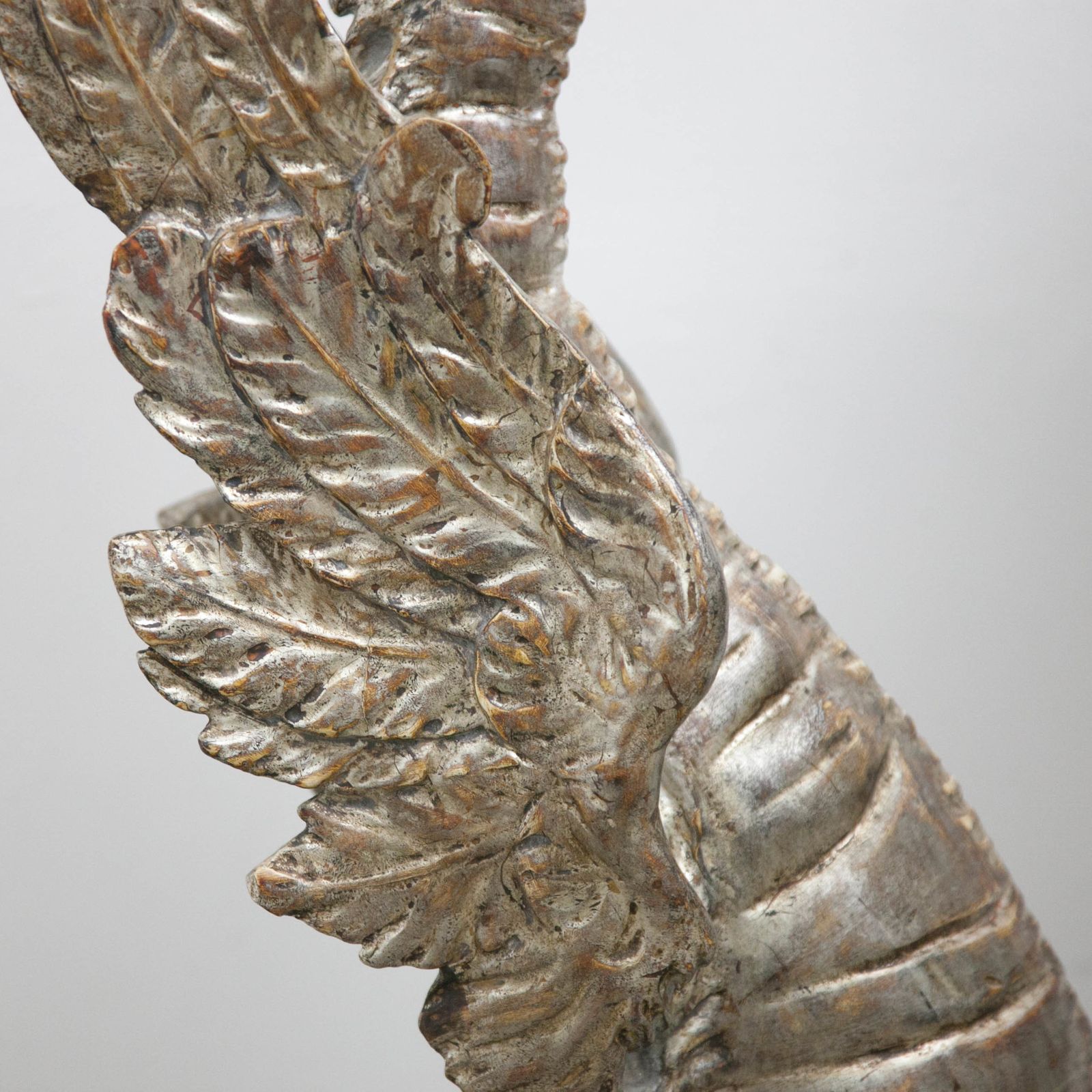 A Pair Of 19th C Carved Torcheres In The Form Of Winged Dragons Carved Torcheres photo buy