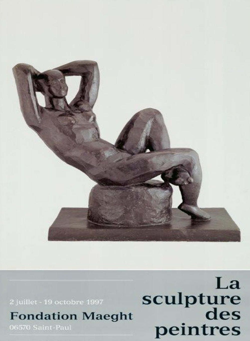 Henri Matisse   La Sculpture Des Peintres  Original Vintage Poster