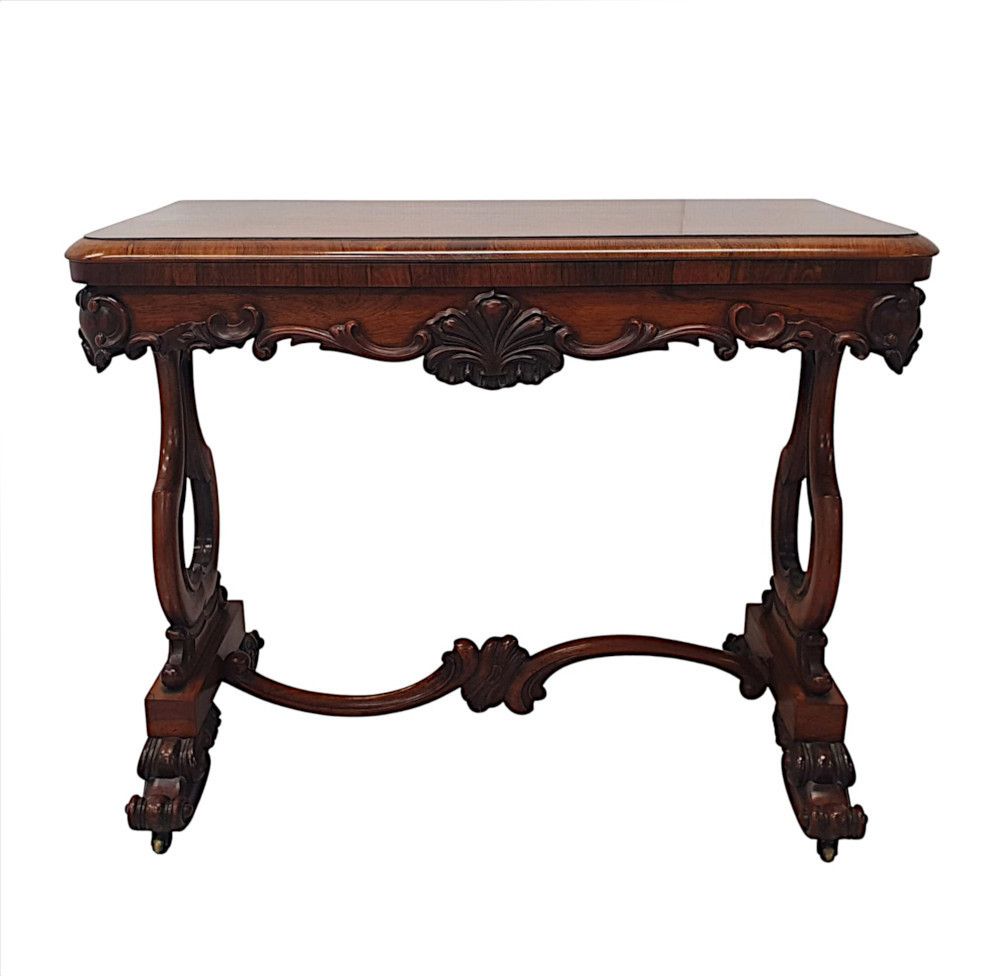 A Rare And Unusual Early 19th Century Turn Over Leaf Card Table