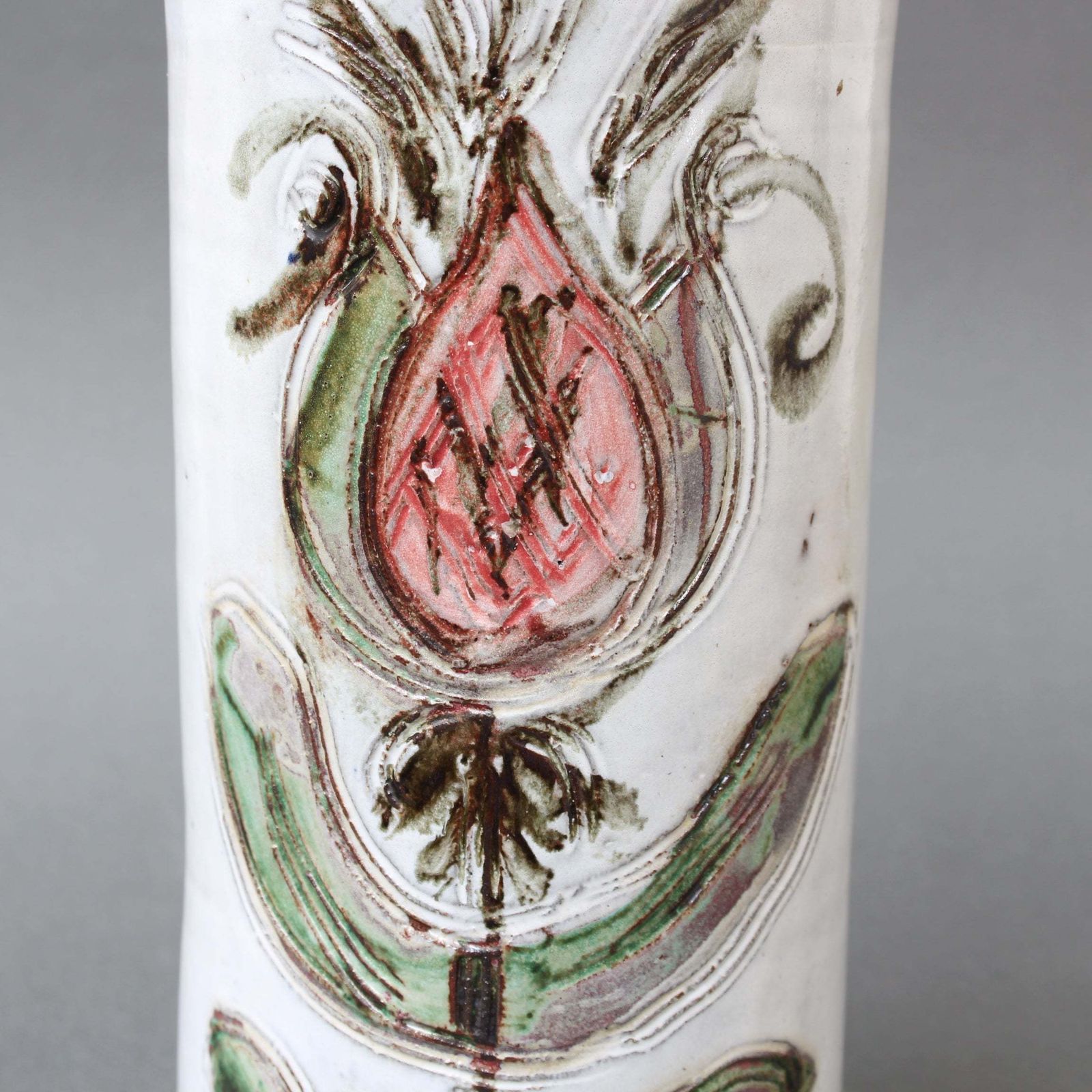 photo furniture Mid Century French Decorative Vase By Albert Thiry (Circa 1960s)