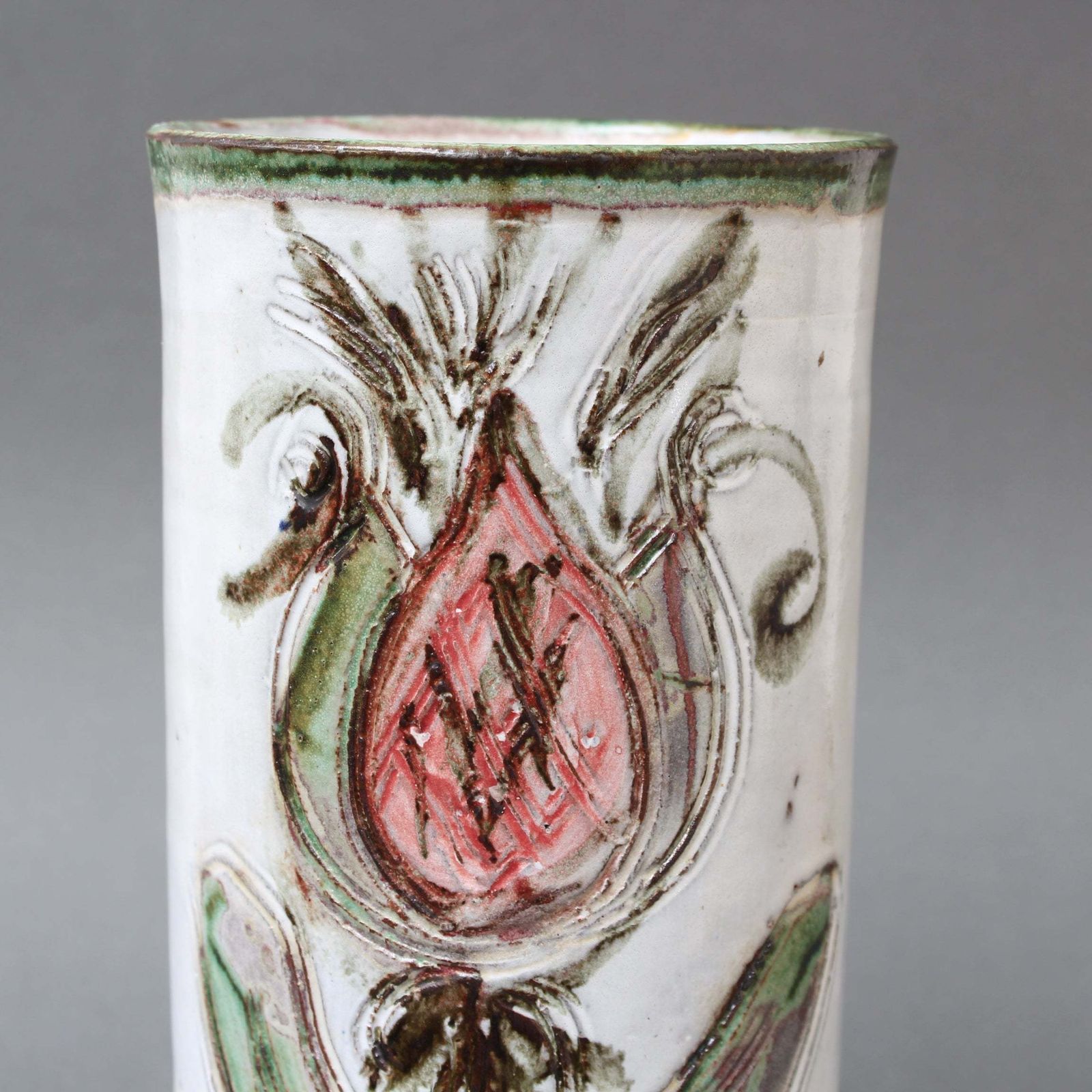 photo for sale Mid Century French Decorative Vase By Albert Thiry (Circa 1960s)